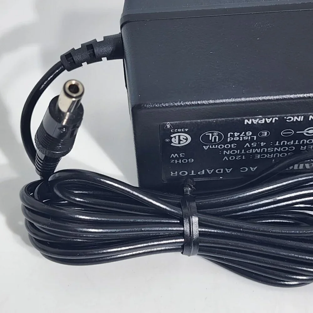Canon AC Adaptor AD-1 120V 60Hz 4.5V 300mA Vintage Power Supply Accessory